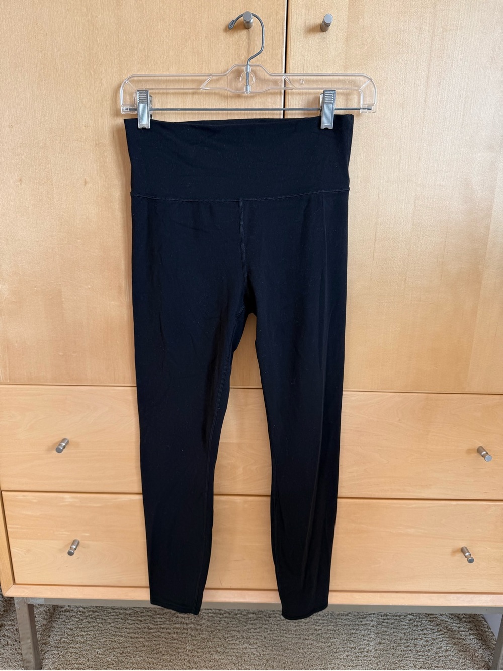 Vuori High-Waist Black Leggings Medium EUC